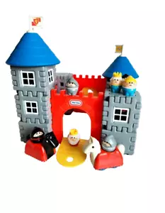 Vintage Little Tikes Wee Waffle Castle Building Set Castle Set 0900 1997 - Rare - Bild 1 von 9