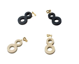 Fate/Grand Order Cosplay Costume Black & Gold Earrings For Ereshkigal PVC Props - Picture 1 of 5