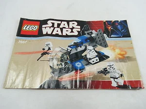 LEGO Star Wars Imperial Dropship 7667 Instructions Only Great Gift! S1 1.83 - Picture 1 of 2