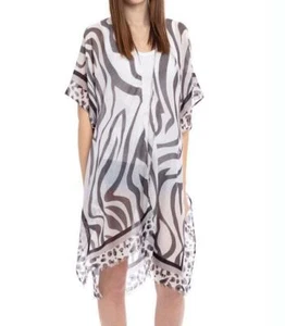 CLEARANCE - Zebra Print Kimono - One Size (Reg. $24.95) - Picture 1 of 1