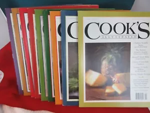 857. 9 Back Issues of Cook's Illustrated 2008, 2009, 2010 and 2019 - Picture 1 of 6