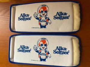 Vintage 1988 Miles Inc Speedy Alka Seltzer Wraparound Promo Can Koozie(Lot of 2) - Picture 1 of 7