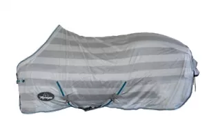 Fliegendecke Insektenschutz Economic Marengos Kreuzgurt silbergrau 115-155 cm - Bild 1 von 3