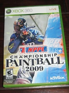 NPPL Championship Paintball 2009 Microsoft XBOX 360 komplett CIB - Bild 1 von 3