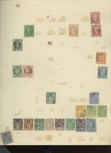 France  stamp collection 268  stamps used  mh  (mb33 - Picture 1 of 12