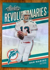 DAN MARINO 2018 Panini Absolute Football #RE-DM REVOLUTIONARIES Miami Dolphins - Picture 1 of 2