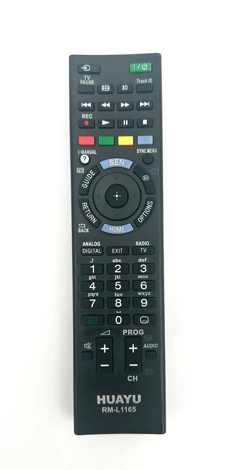 Remote Control Replacement for SONY TV RM-ED050 RM-ED052 RM-ED053 RM-ED060 Black - Image 1 of 1