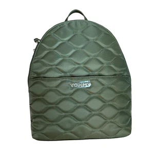 Neu mit Etikett Tommy Hilfiger mittlerer gesteppter Rucksack grün - Bild 1 von 6
