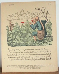 Gravur Zeichnung Karikatur Lavrate und Frisson 19. Jahrhundert Nr. 30 - Bild 1 von 1