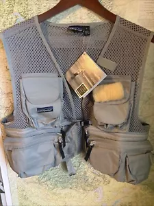 Patagonia Mesh Fliegenfischer Weste 1990 Vintage L - Bild 1 von 5