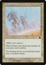 Wall of Glare Urza's Destiny PLD White Common MAGIC GATHERING CARD ABUGames