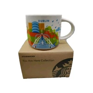 Starbucks You Are Here Collection Dublin Coffee Mug Cup 14 oz. Green Boxed - Picture 1 of 11