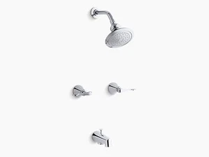 Kohler K-16213-4-CP Revival Bath and Shower Faucet trim only in Polished Chrome - Picture 1 of 2