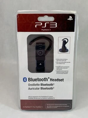 SONY PLAYSTATION 3 PS3 WIRELESS BLUETOOTH HEADSET CECHYA-0075 98095 BRAND NEW! - Image 1 of 4