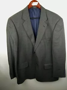 Vtg 42R Pronto Uomo Firenze Italy Mens Silk Wool Blazer Sport Coat Career - Picture 1 of 8