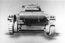 1930s-40s (6 x 4) Repro British RP- Panzer- Tank- Cruiser Mk IV- Crusader- Rear