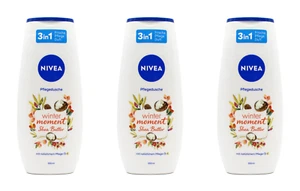 Nivea Winter Moment Shea Butter Pflegedusche Cremedusche , 3x250ml EA933119 - Bild 1 von 1