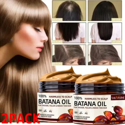 Aceite Batana Acondicionador Tratamiento Anti Pérdida de Cabello, Promueve Crecimiento y Reparación Dañado Foto 1 de 4