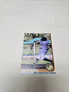 Tarjeta coleccionable de jugador de béisbol menor de Boise Hawks 2022 Abraham Sequera - Imagen 1 de 2