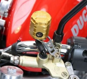 GSG Moto Kupplungsbehälter in Gold eloxiert Ducati Monster 1000 M4 2003-2005 NEU