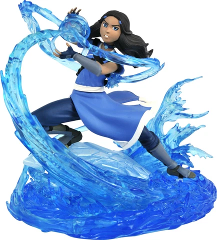 Avatar the Last Airbender Gallery Katara 9-Inch Collectible PVC Statue Cover
