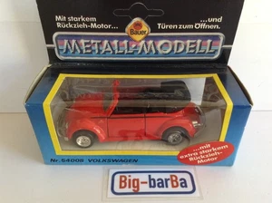 🔥Lot vintage🚗 MC TOY BAUER METALL MODELL VW BEETLE 1300 1/36 🔥🔥✨STREPITOSA ✨ - Foto 1 di 14