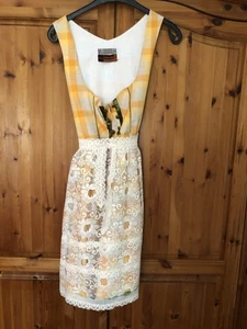 Oktoberfest , Volkfest Dirndl Gelb Gr.40/42 von Höck (neu) Midi - Bild 1 von 5