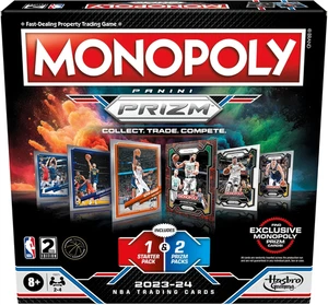 Juego de Mesa Monopoly Prizm NBA 2ª Edición con Tarjetas Panini 2023-24 Edades 8+  - Imagen 1 de 12