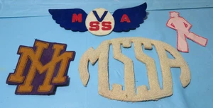 Vtg Varsity Letter Patches School Club Organization - Picture 1 of 2