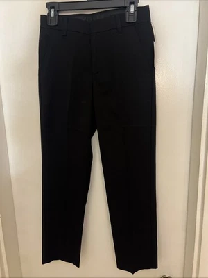 NWT Boy’s Calvin Klein Black Chino Dress Pants Size 8 - Image 1 of 4