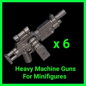 Custom Saw Machine Guns x6 Compatible With Lego® minifigures - Picture 1 of 3