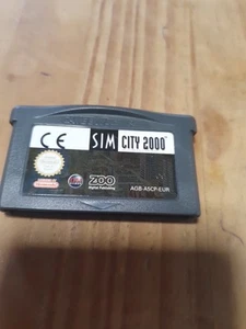 Sim City 2000 For Nintendo Game Boy Advance GBA CARTRIDGE ONLY - Picture 1 of 7