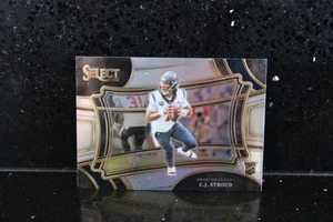 2023 SELEZIONA LIVELLO CAMPO CALCIO ARGENTO PRIZM ROOKIE CJ STROUD / TEXANS! - Foto 1 di 2
