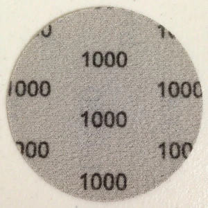 ONE 1000 Grit 3 Inch Dry Silicon Carbide Sandpaper Hook Loop Sand Paper for Car - Picture 1 of 2