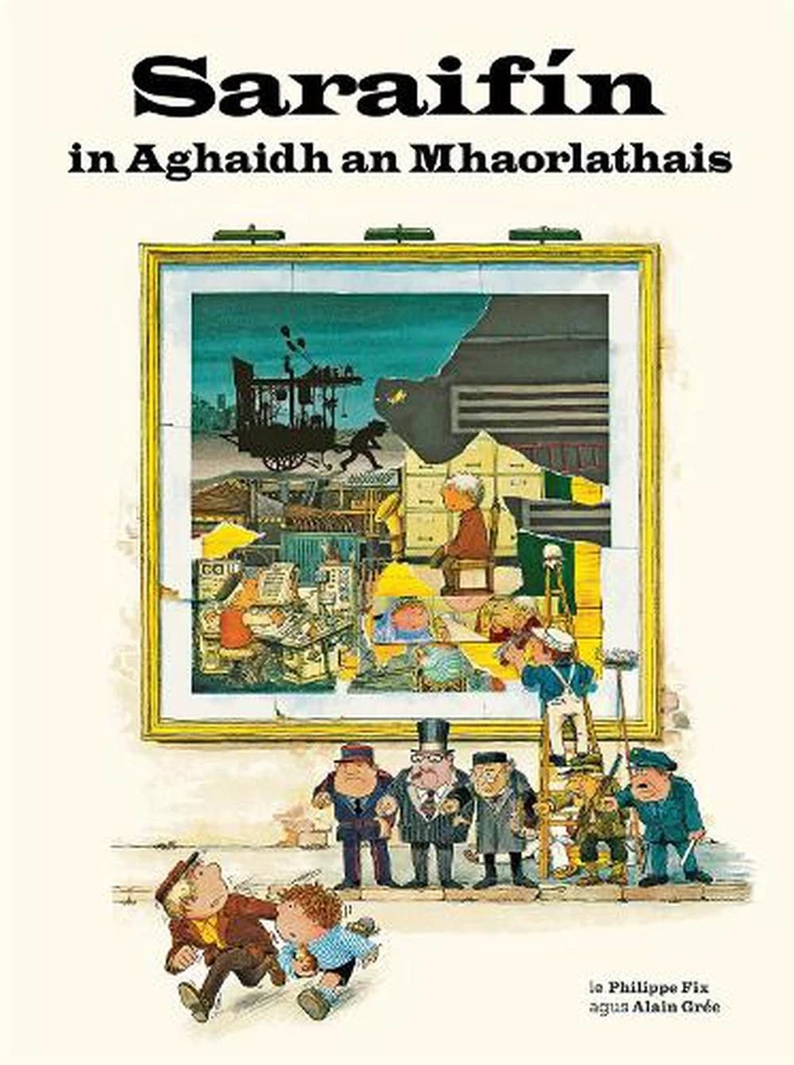 Saraifn in Aghaidh an Mhaorlathais by Philippe Fix (Irish) Paperback Book - Image 1 of 1