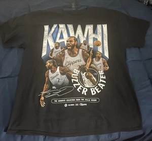 LA Clippers Kawhi Leonard Playoffs Black SGA + Rally Towel 4/24/25 - Picture 1 of 3