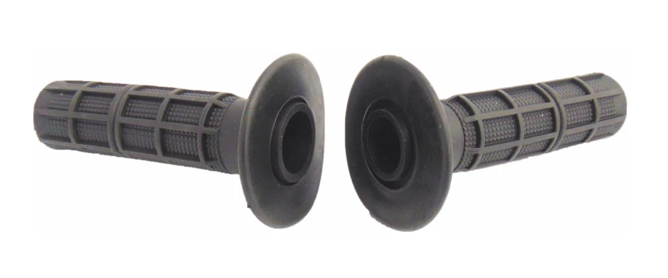 For Honda 03-08 CR85R 85RB Expert MX 7/8" 115 mm Handlebar Dirt Bike Grips Black - Image 1 of 1