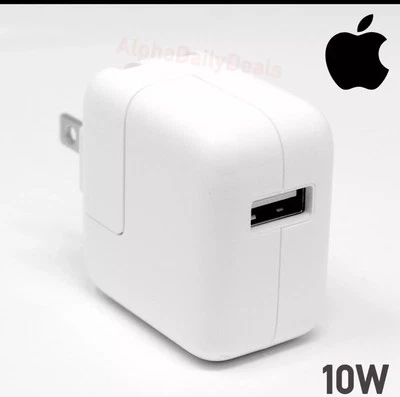 Apple 10W USB Power Adapter OEM Wall Charger A5115 for iPhone, iPad, and iPod - Image 1 of 4
