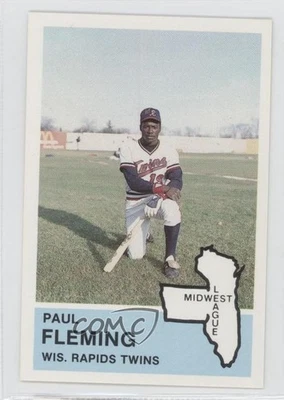 1982 Fritsch Midwest League Stars of Tomorrow Paul Fleming #66 - Image 1 of 2