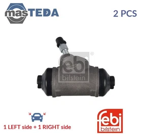 181567 DRUM WHEEL BRAKE CYLINDER PAIR REAR FEBI BILSTEIN 2PCS FOR NISSAN MICRA V - Picture 1 of 6