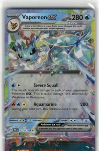 Vaporeon ex - Double Rare SV: Prismatic Evolutions 023/131 NM - Picture 1 of 2