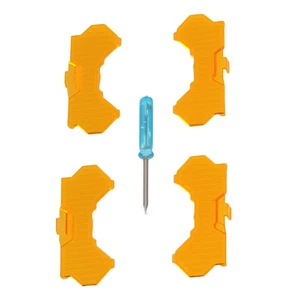 3.5'' Square LED Light Cover For Maxpeedingrods Driving Light Pods Amber Stripe - Picture 1 of 19