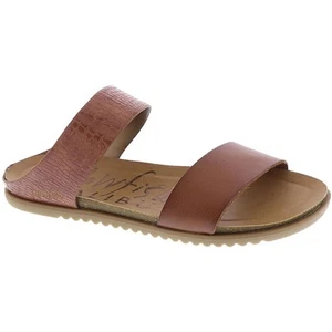 Blowfish Womens Monro Brown Slip On Slide Sandals Shoes 8 Medium (B,M) BHFO 4405 - Picture 1 of 3