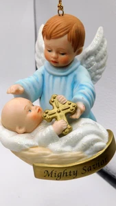 1997 ASHTON DRAKE ORNAMENTO DI NATALE DI JUDY MEYERAAN CIMELIO POTENTE SALVATORE F/S - Foto 1 di 8