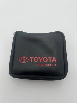 Toyota Universal First Aid Kit w/Leather Case Emergency Medical Supplies - Image 1 of 4
