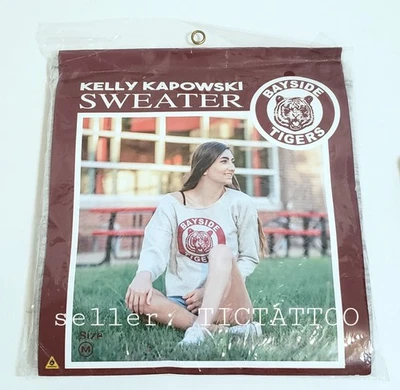 🔥 SUDADOS POR LA CAMPANA Bayside Tigers KELLY KAPOWSKI SUÉTER Disfraz Halloween (M) Foto 1 de 4