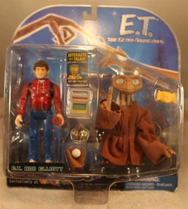 2001 E.T. THE EXTRA-TERRESTRIAL INTERACTIVE TOY ET AND ELLIOTT ACTION FIGURE - Picture 1 of 2