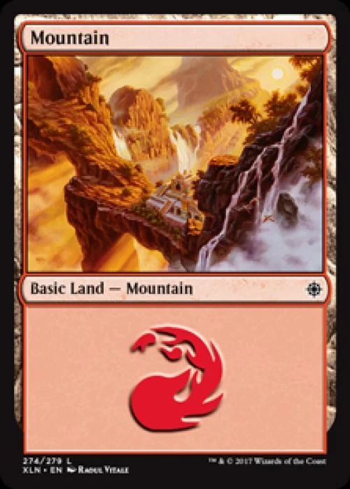 Mountain (274) -Foil Light Play MTG Ixalan - Image 1 of 1
