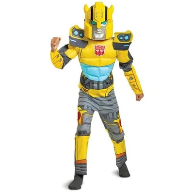 Transformers: Bumblebee Child Costume | Yellow - Multi Color | Size-Large 10-12 - Image 1 of 3