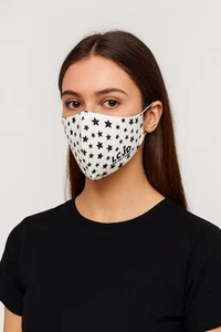 LCJ Denim Eco Gesichtsmaske Abdeckung waschbar UK ALL STAR - Bild 1 von 4